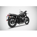 ZARD 2>2 Full SHORT CONICAL Exhaust for Triumph Bonneville ZARD 2>2 Full SHORT CONICAL Exhaust for Triumph Bonneville